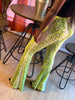 POISON IVY | Neon Snakeskin Pants