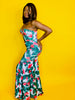AMINA | Floral Maxi Dress