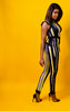 "Bumble Bee"| Black and Yellow Stripe Jumpsuit